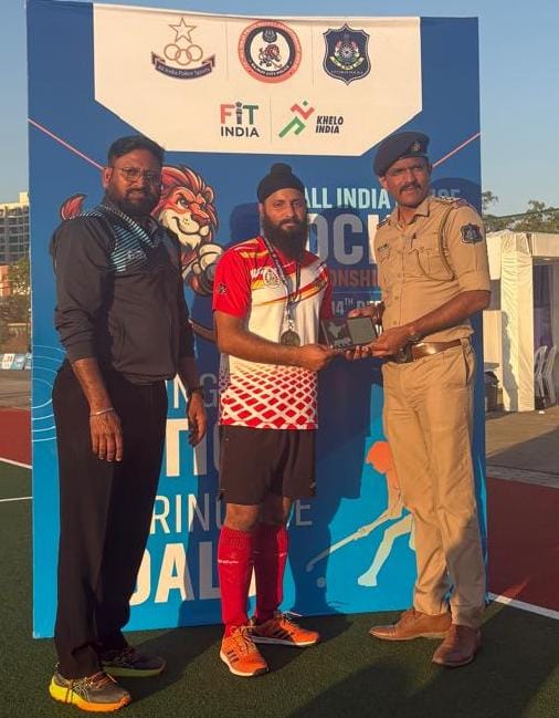 Prabjot of MBS Club guides JKP to Hockey QFs 